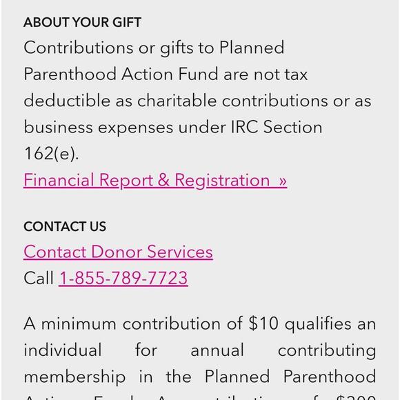 ALL OFFERS ACCEPTED: Donation to Planned Parenthood Action Fund / Pink PussyHat - Picture 12 of 16